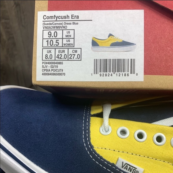 Vans ComfyCush Era Mens Shoes suede/canvas men’s - Picture 6 of 8